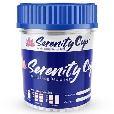 Drug test cup