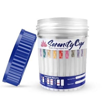 Drug test cup
